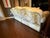 Antique White Baker Furniture Sofa - Stately Homes Collection (Pristine Condition), Vintage For Sale - Image 8 of 9