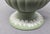 Wedgwood Vintage Wedgewood Jasperware Green With Cream Urn Vase For Sale - Image 4 of 6