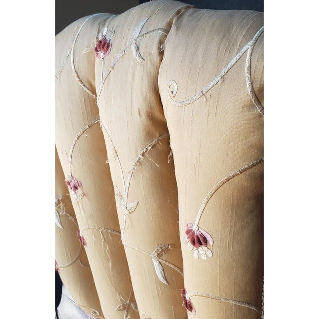 19th-Century Eastlake Victorian Walnut Parlor Fauteuil Arm Chair For Sale - Image 12 of 13