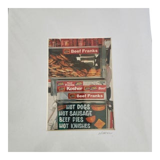 1980s New York Street Photography "New York Lunch" by Stephan Harmon For Sale