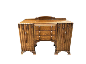 Art Deco Oak Sideboard, 1930s