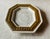 Italian Bisque Porcelain Grand Tour Style Plaque With Gold Border | Italy, Mid-20th C. For Sale - Image 15 of 18