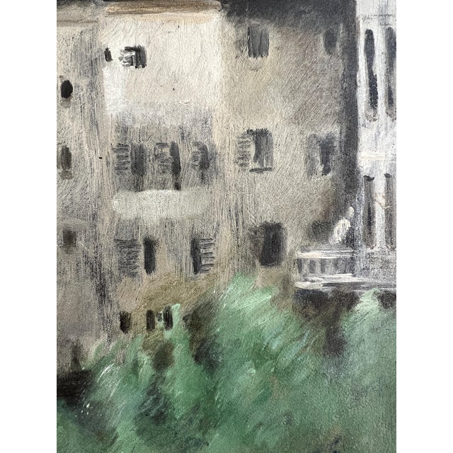 André Julien Prina, Maisons de Genève, 1962, Oil on Canvas, Framed For Sale - Image 10 of 17