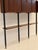 Black Vintage Bookcase in Wood with Metal and Brass Tips, 1970s For Sale - Image 8 of 18