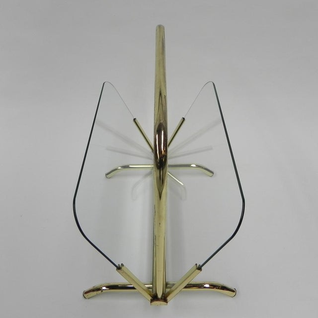 Vintage Hollywood Regency Magazine Rack, 1970s For Sale - Image 12 of 17