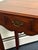 Late 20th Century Rustic Mahogany Tall End Table For Sale - Image 10 of 11
