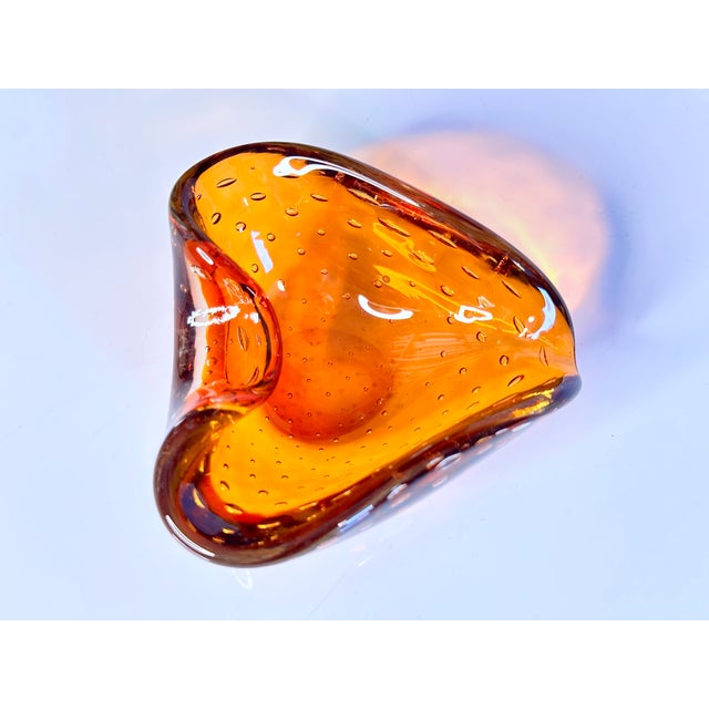 Small Bullicante Murano Glass Art Bowl or Ashtray by Carlo Scarpa for Venini, Italy, 1950s For Sale - Image 12 of 15