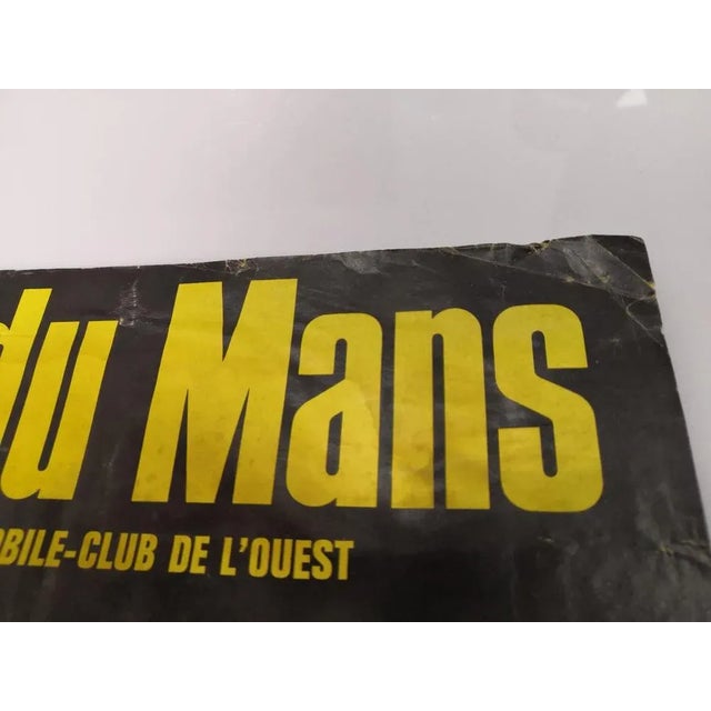1970s Original 24 Hours of Le Mans Poster by Delourmel, 1971 For Sale - Image 5 of 9