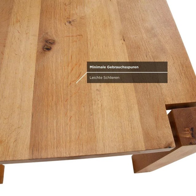Wooden Dining Table Set in Brown from Janua, Set of 2 For Sale - Image 16 of 18