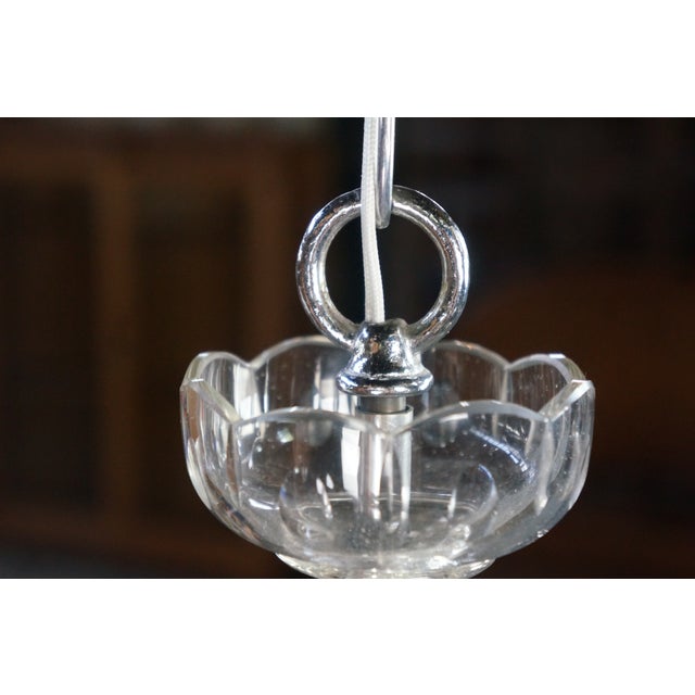 Vintage Maria Theresa European Bohemian Crystal 6 Arm Candlestick Chandelier For Sale - Image 16 of 18