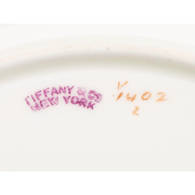 Set of 12 Cauldon Co. For Tiffany & Co. Porcelain Dinner Plates For Sale In New York - Image 6 of 7