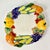 1993 Vintage Majolica Arts & Crafts Americana Boho Chic Fitz & Floyd Fall Harvest Platter For Sale - Image 11 of 11
