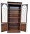 1980s Ethan Allen Georgian Court Display Cabinet Curio Hutch Lighted Chippendale For Sale - Image 11 of 15