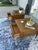 1950s MCM Pair of American of Martinsville End Tables With Burled Wood Pair For Sale - Image 12 of 15