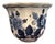 1950s Royal Goedewaagen "Blue Delft" Handwork Vase 4.25"H x 5 5/8"W Holland - 1922/18 For Sale
