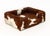 Cowhide Upholstered Dog Bed For Sale In New York - Image 6 of 6