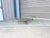 Wood 1960s Mid-Century Modern Freeform Glass Coffee Table With Walnut and Brass Base For Sale - Image 7 of 14