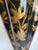 1960s Italian Figurative Black & Gold Floral Tole Umbrella Stand For Sale - Image 10 of 12