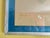 1980s Original Framed Abstract Art by Israeli Singer Boaz Sharabi For Sale In West Palm - Image 6 of 10