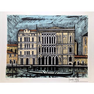 Bernard Buffet, Ca' d'Oro, 1986, Etching For Sale
