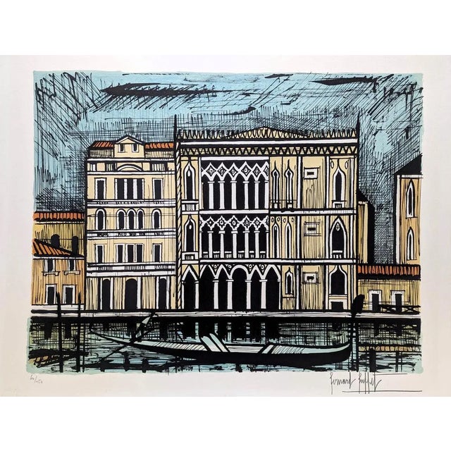 Bernard Buffet, Ca' d'Oro, 1986, Etching For Sale