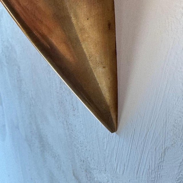 Italian Lancia Wall Sconce in Brass and Opaline Glass from Stilux Milano, 1960s For Sale - Image 9 of 14