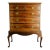 Early 19th Century George III English Bow Front Mahogany Chest on Stand For Sale