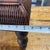 Vintage Bamboo and Woven Rattan British Colonial Style Footstool For Sale - Image 10 of 12