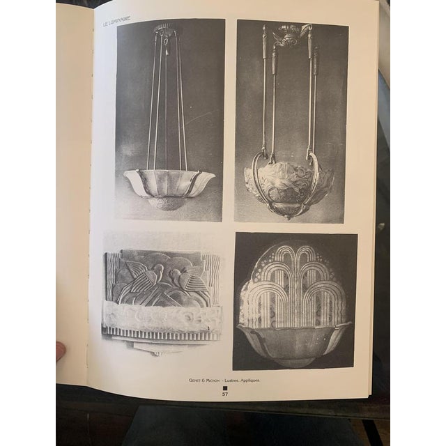 Art Deco Corner Sconces by Genet And Michon, 1930s, Set of 2 For Sale - Image 3 of 17