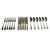 A beautifully understated French cutlery set, defined by its refined lines and timeless silhouette. Crafted in stainless...