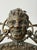 Antique Gilded Cast Iron Cherub and Lion Heads, Victorian French Style Ornate Vanity Table Mirror From Late 19th Century For Sale - Image 12 of 12