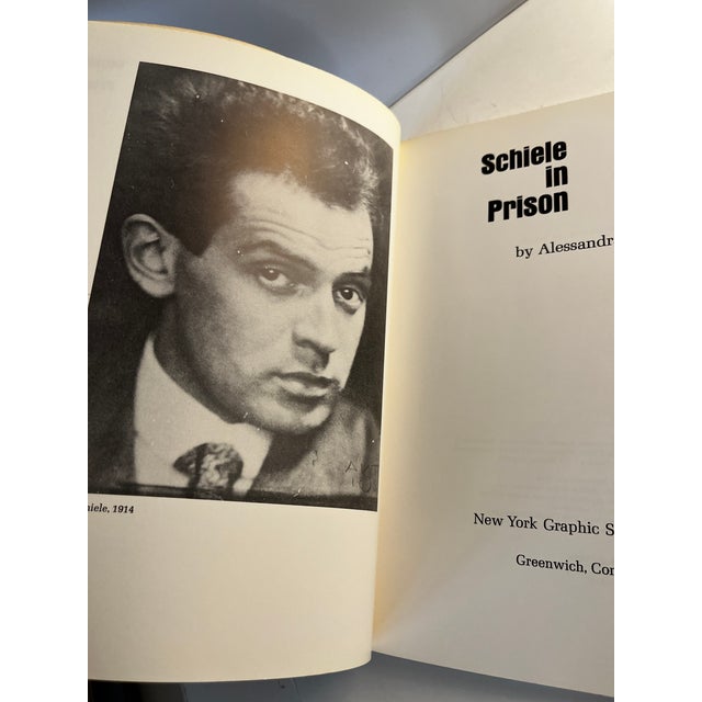 (Egon) Schiele in Prison by Alessandra Comini. First edition softcover published in 1973. Color and b+w illustrations. 112pp.