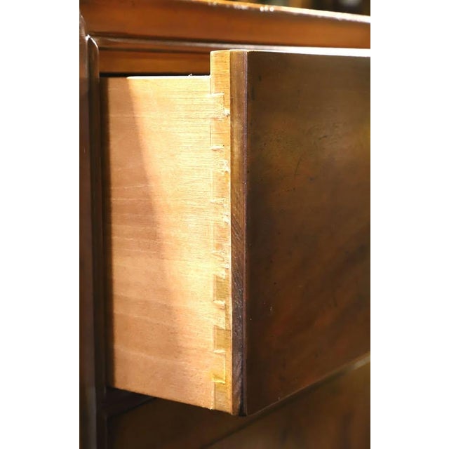 Henredon 1970s Henredon Mahogany Chinoiserie Gentleman's Chest For Sale - Image 4 of 8