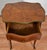 1910 Antique French Louis XV Walnut Satin Wood Inlay Nightstand Table France For Sale - Image 10 of 14
