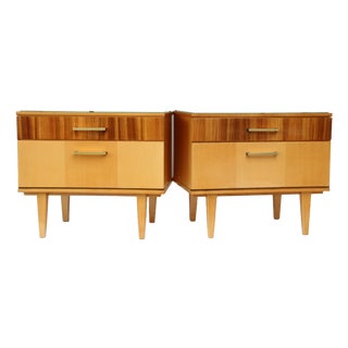 Mid-Century Bedside Tables, Germany, 1960s, Set of 2 For Sale