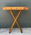 Late 20th Century Vintage Split Bamboo Tray Table For Sale - Image 5 of 12