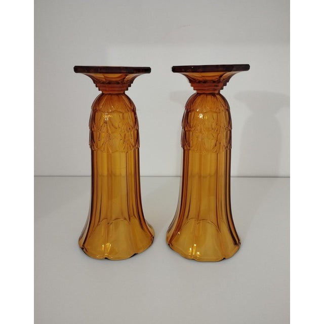 Crystal Vases from the Val-Saint-Lambert, Set of 2 For Sale - Image 17 of 18