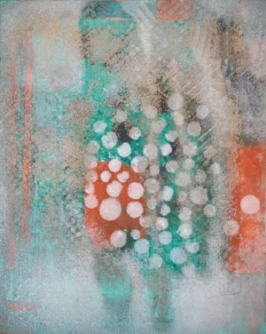 Peter Rossiter D 2: Mixed Media Contemporary Painting by Peter Rossiter 2015