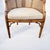 Brown Mid-Century Modern Hollywood Regency Faux Bamboo Cane Lounge Chair, 1950s For Sale - Image 8 of 17