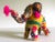 Vintage Mid Century Indian Rajasthan Multicolor Patchwork Fabric Elephant Figurine For Sale - Image 4 of 11