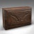Animal Skin 1960's Vintage Tuareg Hand Tooled Box For Sale - Image 7 of 9