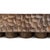 Beautiful solid hand carved ripple sided lychee wood slab bench. Attractive coffee stained tone with a light washed...