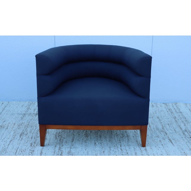 Barbara Barry for Hbf Club Chairs - a Pair For Sale - Image 9 of 12