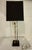 Arteriors Home Stunning Arteriors Home Katie Lamp (Male) Brass With Black Shade and Iron Base For Sale - Image 4 of 10