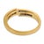 Vintage Diamond Sapphire 18k Yellow Gold Band, Size 6.5 For Sale In Los Angeles - Image 6 of 7