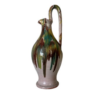 Vintage Williamsburg Pottery Pitcher - Rebecca Pitcher Jug For Sale