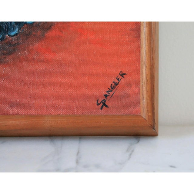 Framed Vintage Still Life Fruit Painting For Sale In Milwaukee - Image 6 of 7