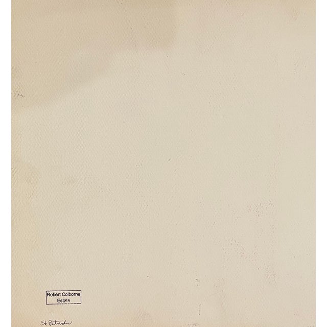 1953 Robert Colborne Mid Century Gothic Painting For Sale - Image 4 of 4