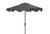 Zimmerman 11Ft Round Market Umbrella, Navy With White Trim For Sale In Philadelphia - Image 6 of 6
