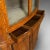 Brown 1880s Antique Victorian Dutch Satinwood Showcase Corner Cabinet For Sale - Image 8 of 13